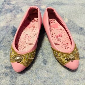 Disney Little Mermaid Arie Baby Toddler Pink Shoes Size 5.5